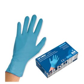 Mănuși Setino albastre din nitril