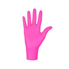Mănuși de nitril magenta Nitrylex