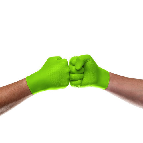 Mănuși Mercator GoGrip Green Premium din nitril, mărimea XL