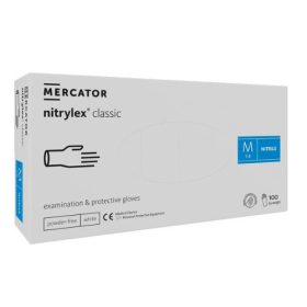 Mănuși din nitril Nitrylex albe