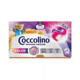   Capsule de spălat Coccolino Care Color, pentru haine colorate, 40 buc.