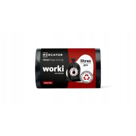   Saci MERCATOR G-B-clean puternici, sac de gunoi rezistent 60 litri