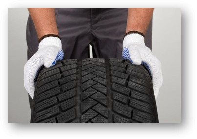 Mănuși MERCATOR tech albe cu buline din BUMBAC, mărimea S