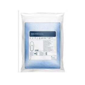   Apărători de încălțăminte OPERO, fleece, antiderapante, albastre, 100 buc/pachet