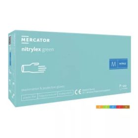   Mănuși de nitril biodegradabile NITRYLEX GREEN - mărimea S
